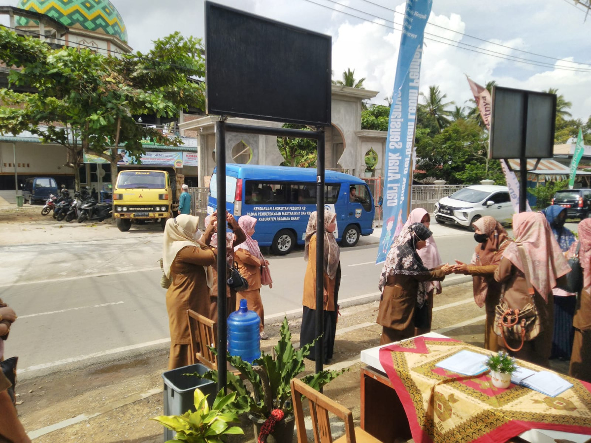 Kunjungan DP2KBP3A Kabupaten Pasaman Barat